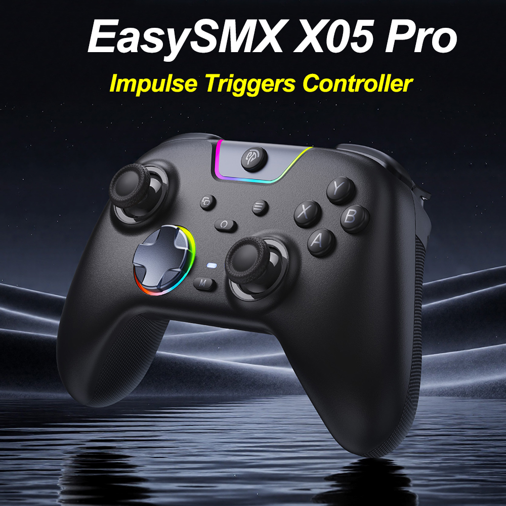 Gaming Accessories For Android - EasySMX X05 Pro Impulse Triggers Controller