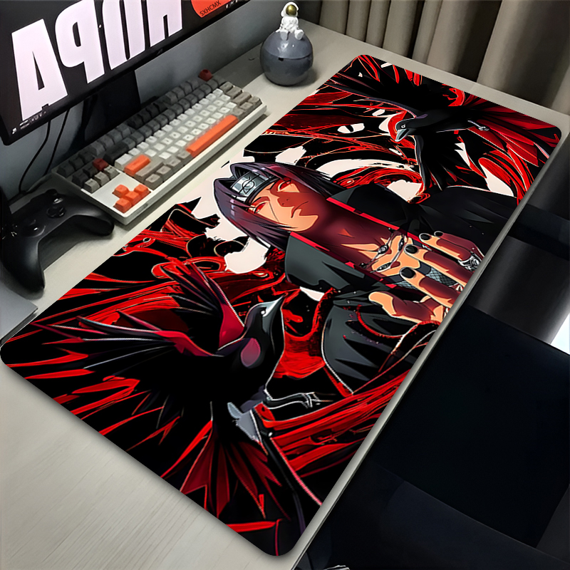 Gaming Office Accessories - Mouse Pad Gamer Larger XXL Uchiha