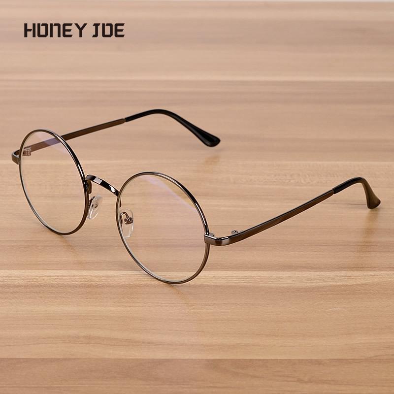 Gaming Accessories Retro - Retro Round Optical Glasses Anti Blu-Rays