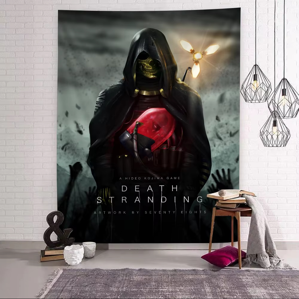 Gaming Accessories For Room - Dark Death Stranding Wall Hanging Tapestry