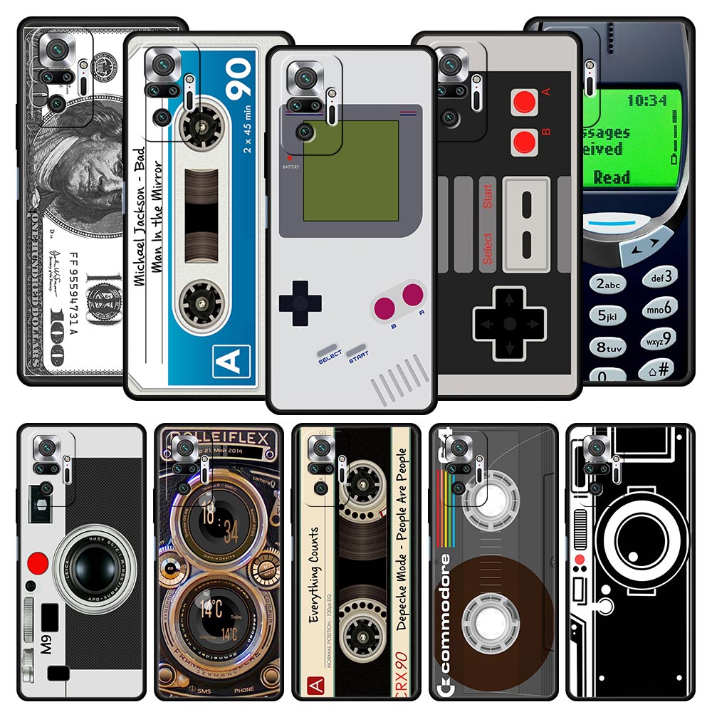 Gaming Accessories For Your Phone - Vintage Tape Camera Gameboy Phone Case