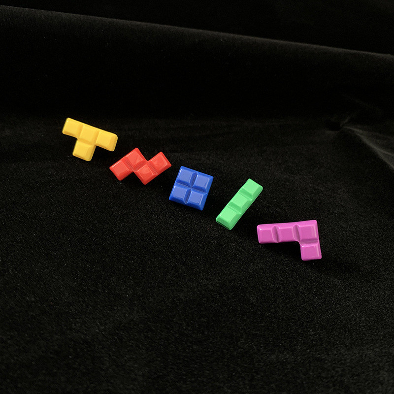 Tetris Block Resin Pins Retro  - Gaming Accessories Retro recensie en prijs