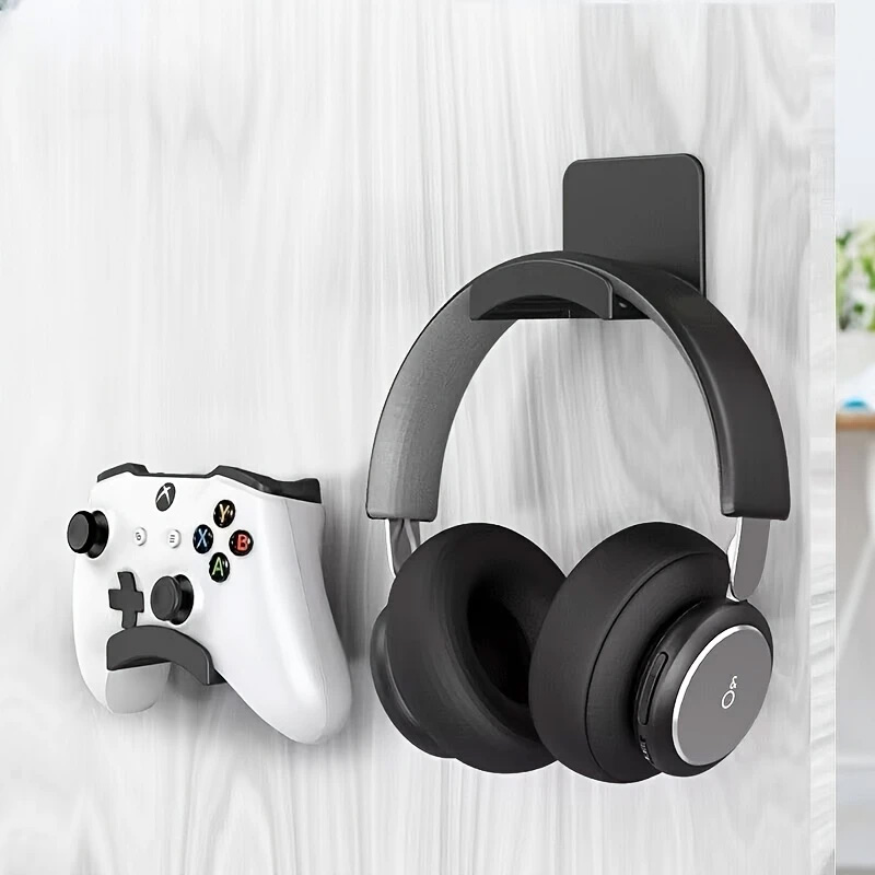 4Pcs Black Adhesive Headphone  - Gaming Office Accessories recensie en prijs