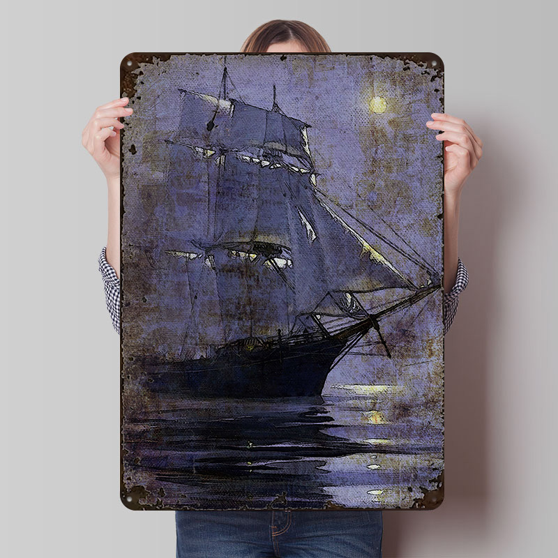 Old Ship Printed Poster Custom - Gaming Accessories Europe recensie en prijs