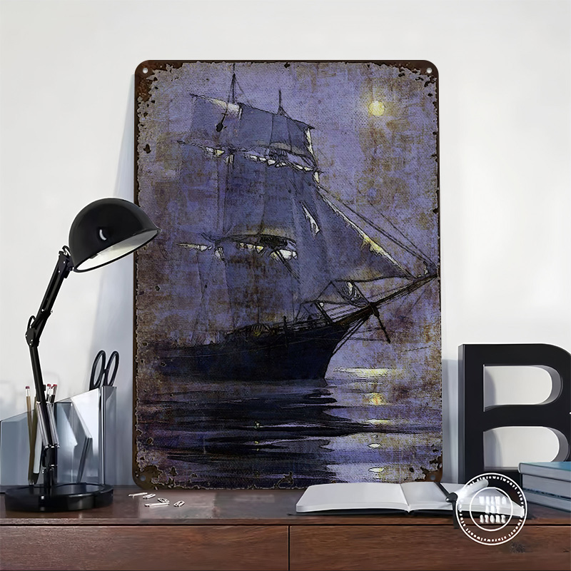 Old Ship Printed Poster Custom - Gaming Accessories Europe recensie en prijs