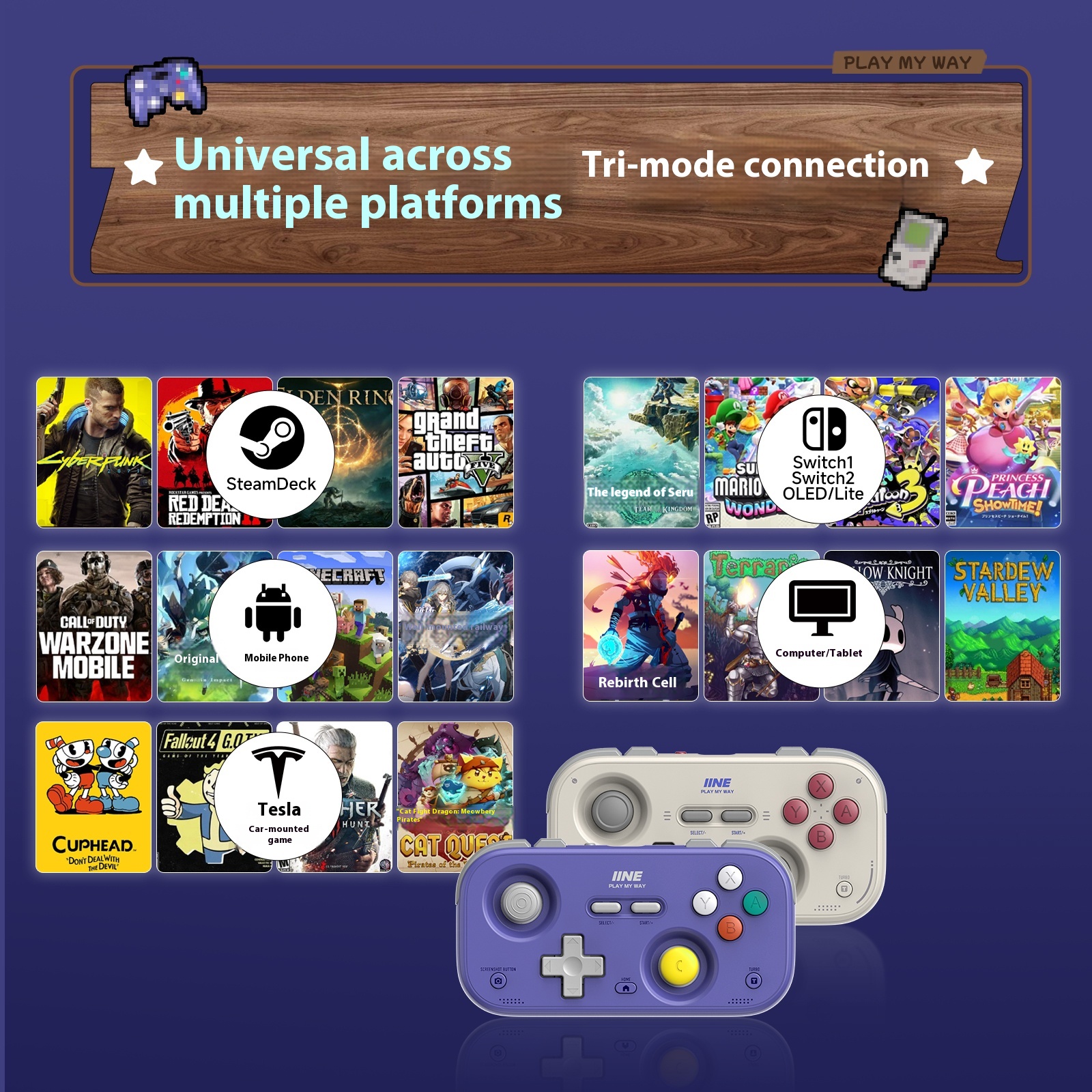 IINE Pocket Mini Controller Pa - Gaming Accessories For Android recensie en prijs