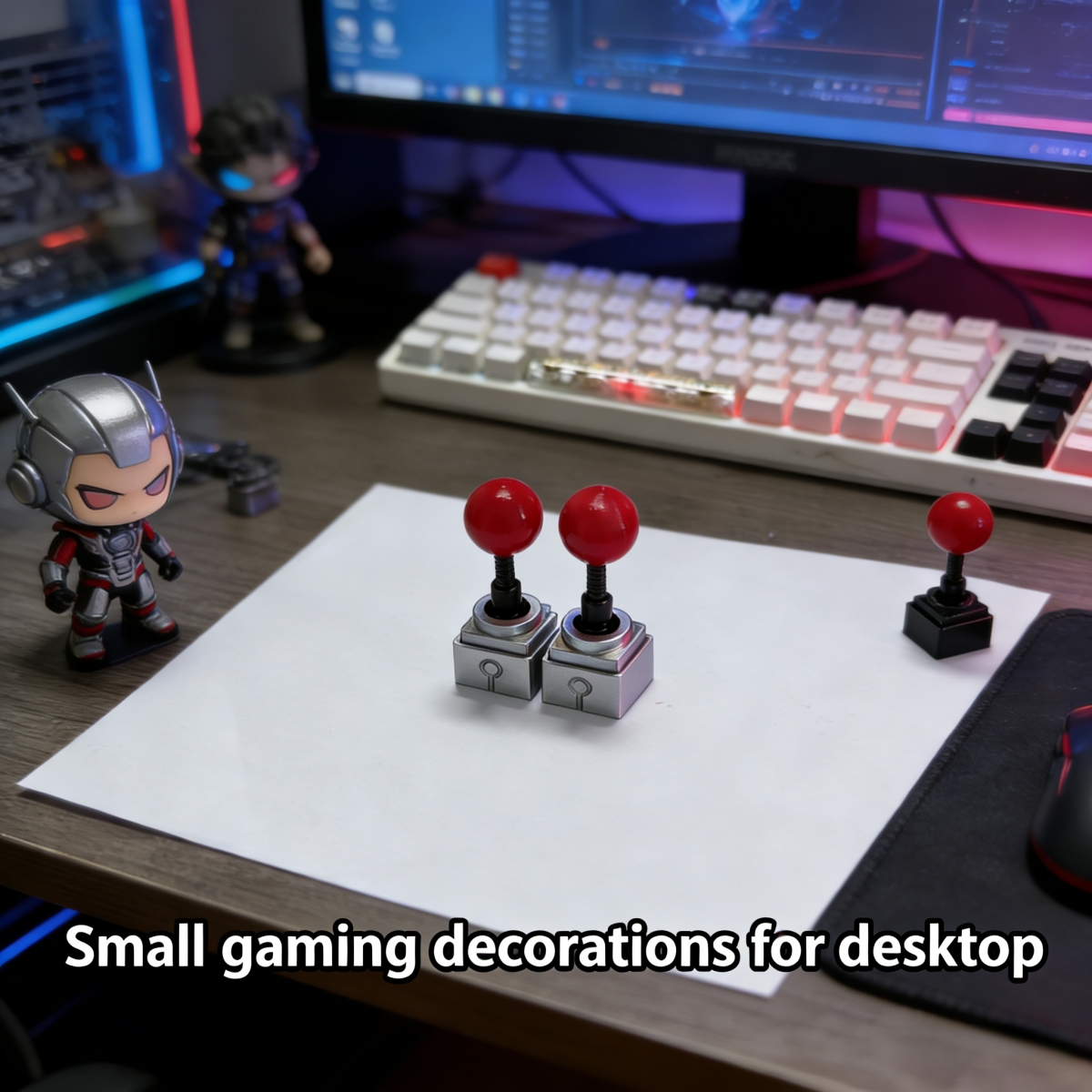 NEW Artisan Keycaps Game Rocke - Gaming Accessories Retro recensie en prijs