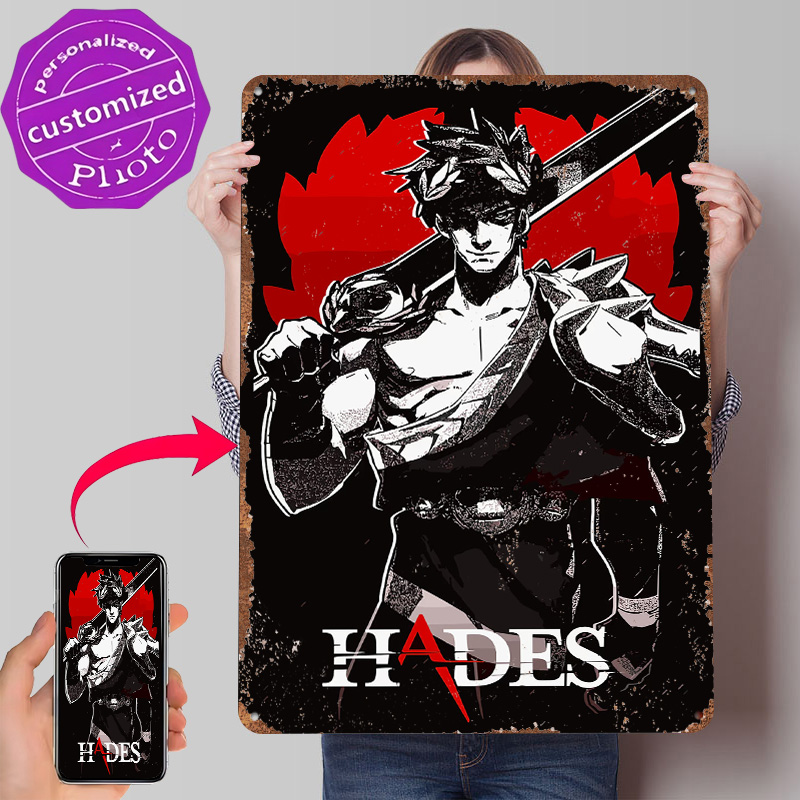 Hades Game Metal Poster Custom - Gaming Accessories Europe recensie en prijs