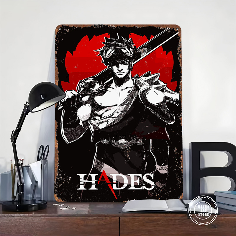 Hades Game Metal Poster Custom - Gaming Accessories Europe recensie en prijs
