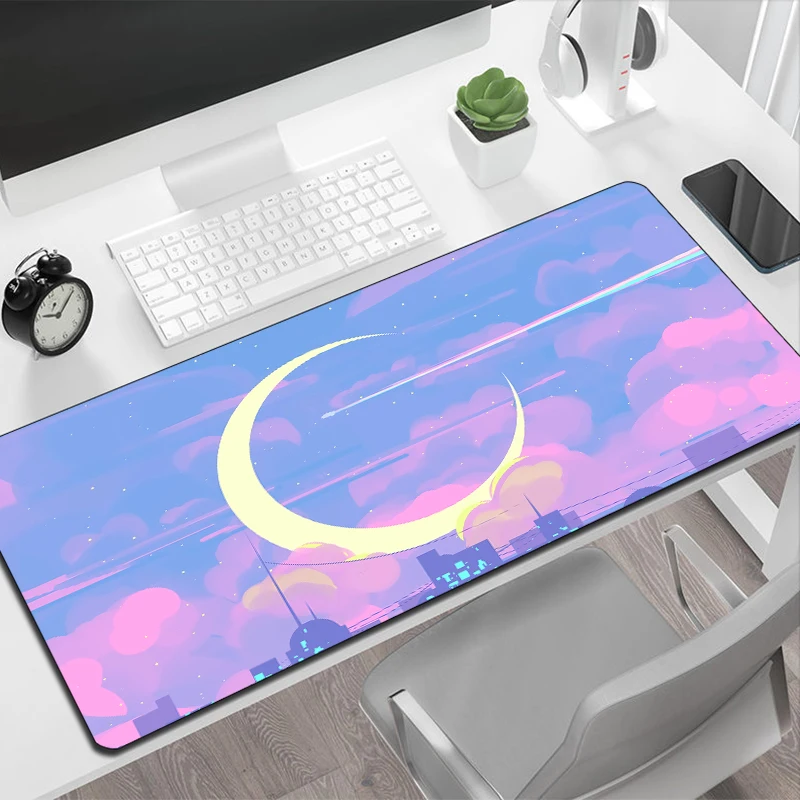 Pc Mouse Pad Gaming Pink Moon  - Gaming Accessories For Pc Setup recensie en prijs