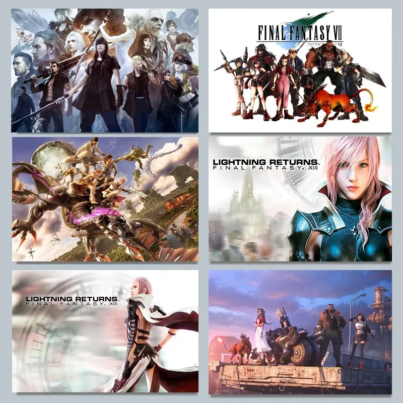 Final Fantasy VII Vaporwave Ca - Gaming Accessories For Room recensie en prijs
