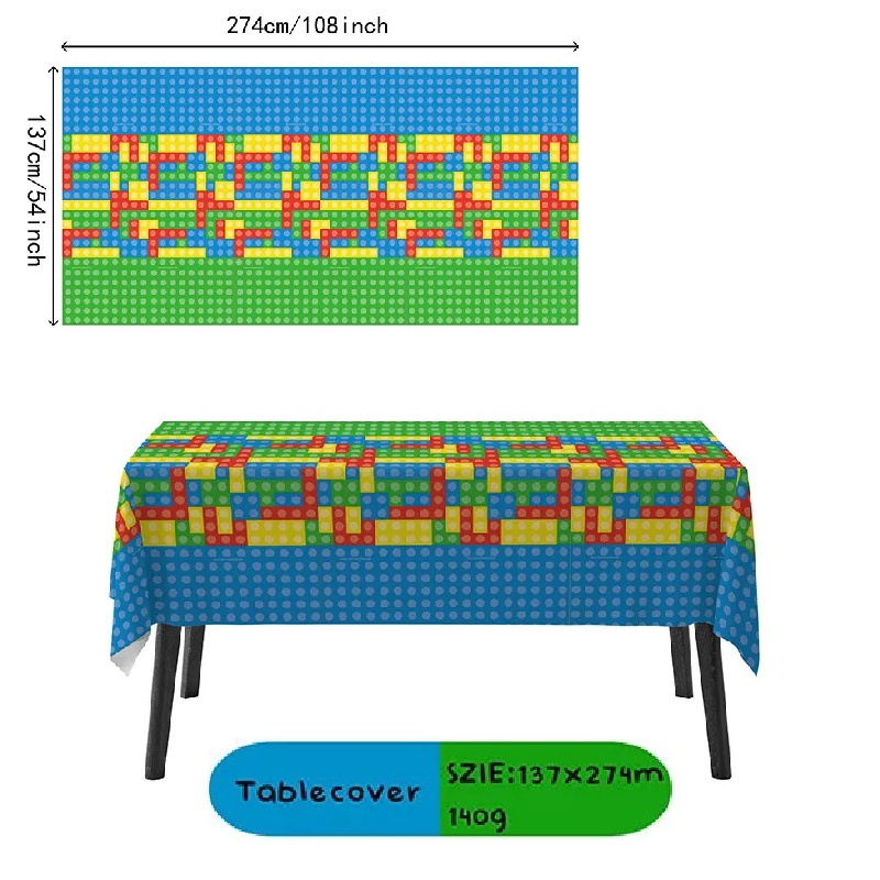 Building Block Brick Style Tab - Gaming Accessories For Room recensie en prijs