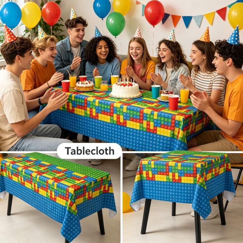 Building Block Brick Style Tab - Gaming Accessories For Room recensie en prijs