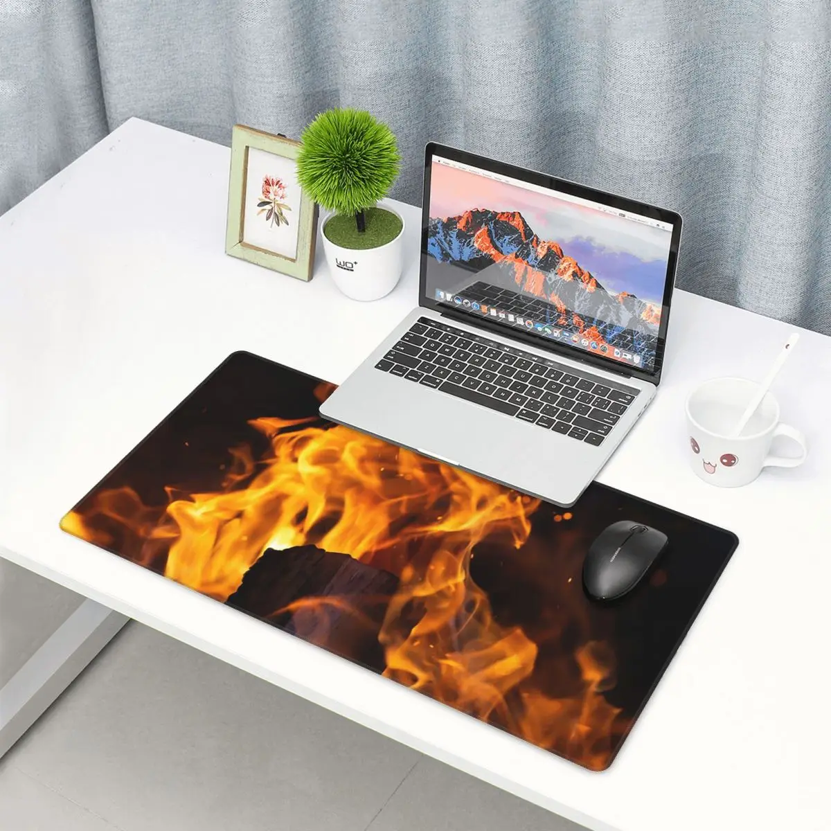 Large Mouse Pad Burning Fire W - Gaming Accessories For Free Fire recensie en prijs