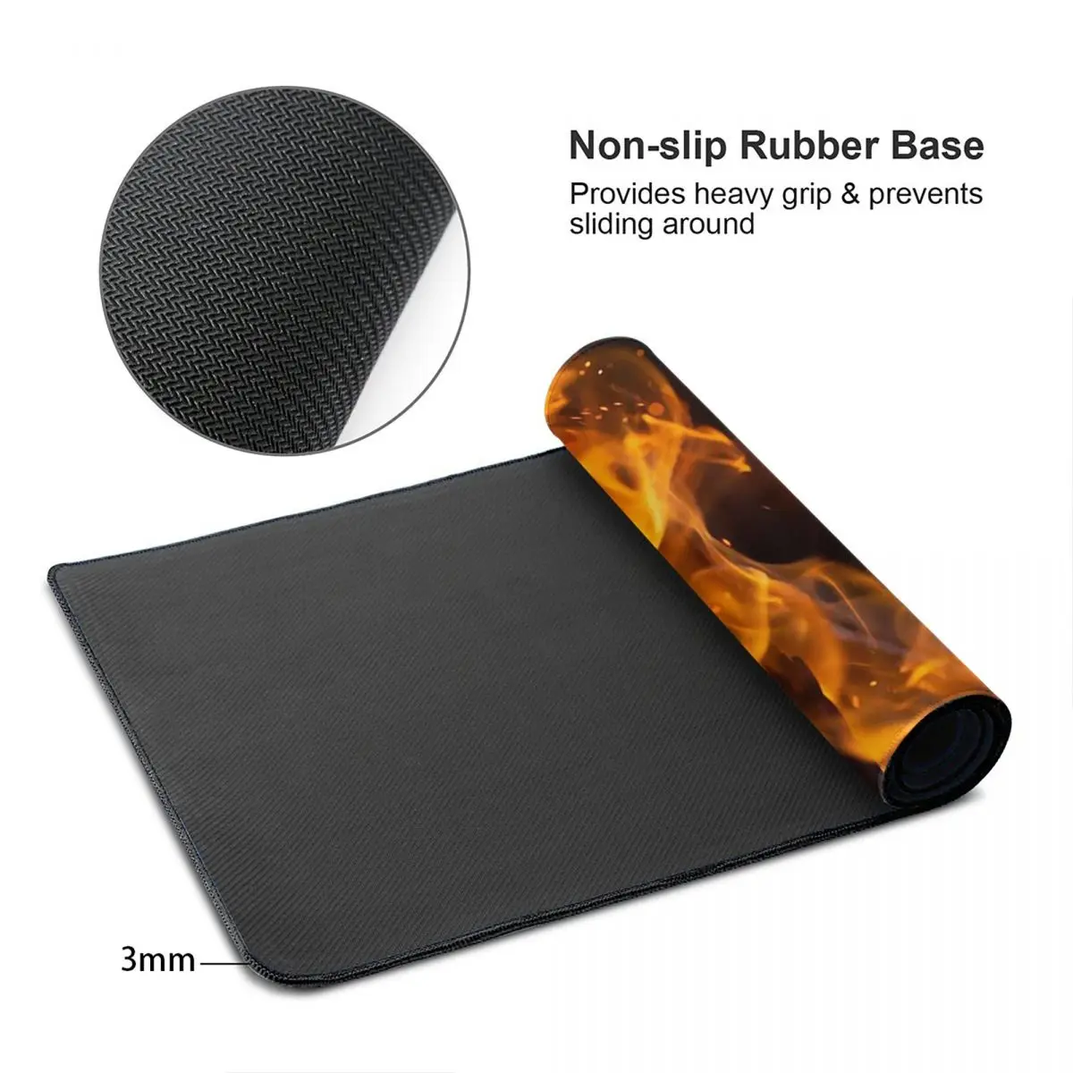 Large Mouse Pad Burning Fire W - Gaming Accessories For Free Fire recensie en prijs