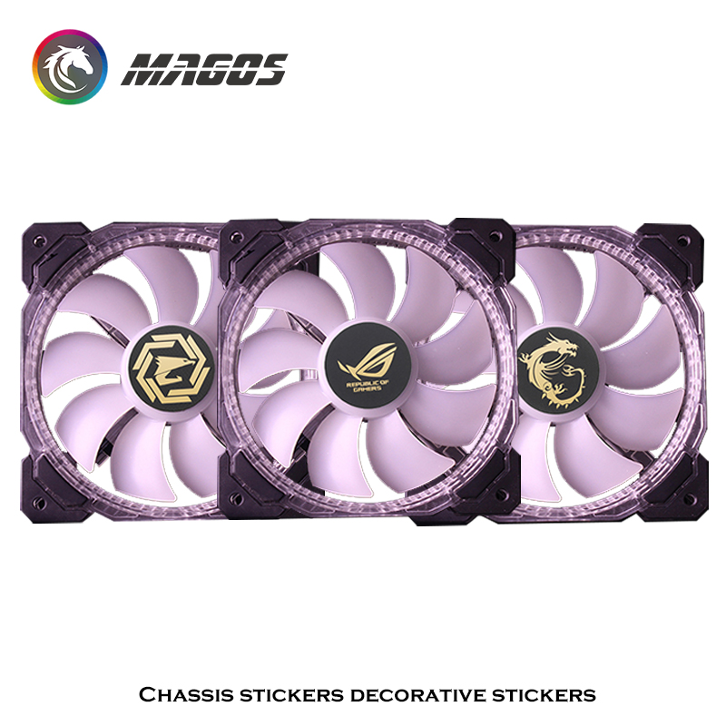 Computer Case Fan Metal Sticke - Gaming Accessories For Room recensie en prijs