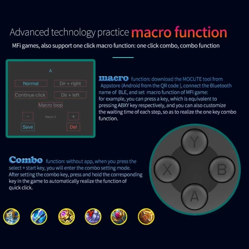 Cell Phone Gamepad Joystick Fo - Gaming Accessories For Your Phone recensie en prijs