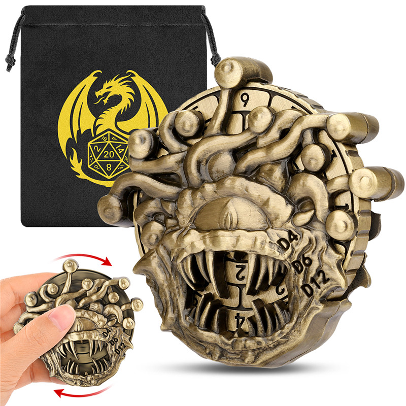 Retro Beholder Shape Metal Dic - Gaming Accessories Retro recensie en prijs