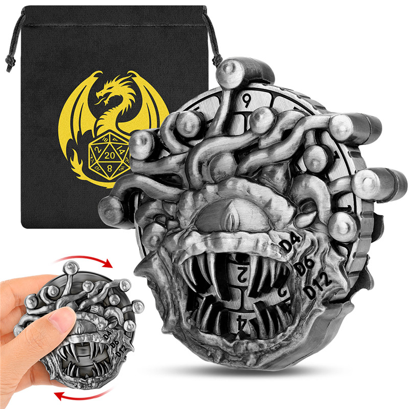 Retro Beholder Shape Metal Dic - Gaming Accessories Retro recensie en prijs
