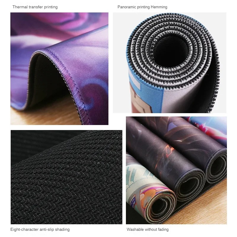 Large Mouse Pad Japanese Stree - Gaming Accessories For Pc Setup recensie en prijs