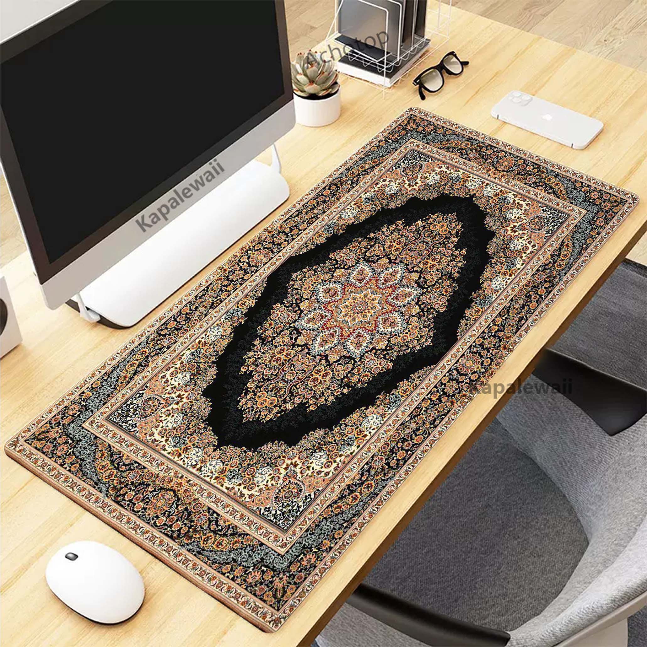 Retro Persian Carpet Mouse Pad - Gaming Accessories Retro recensie en prijs