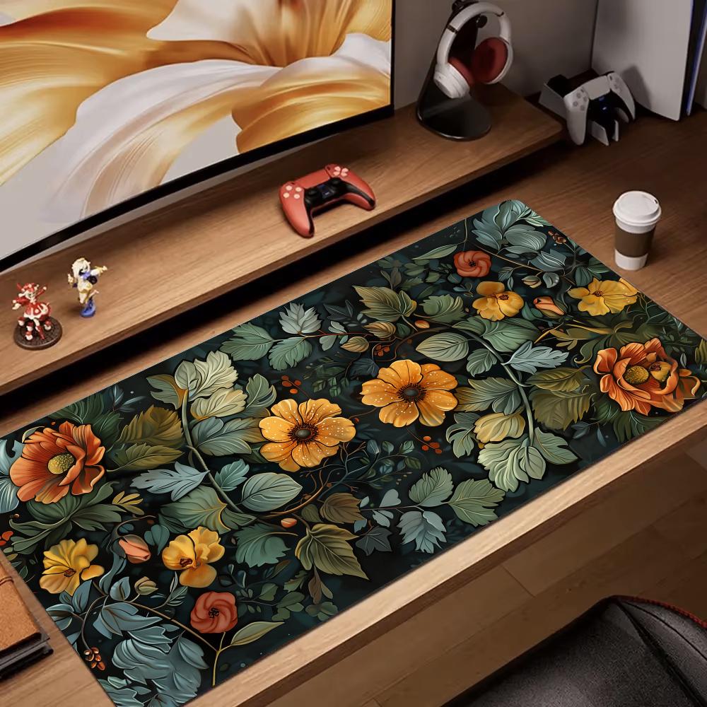 Retro flower art rendering Mou - Gaming Accessories Retro recensie en prijs