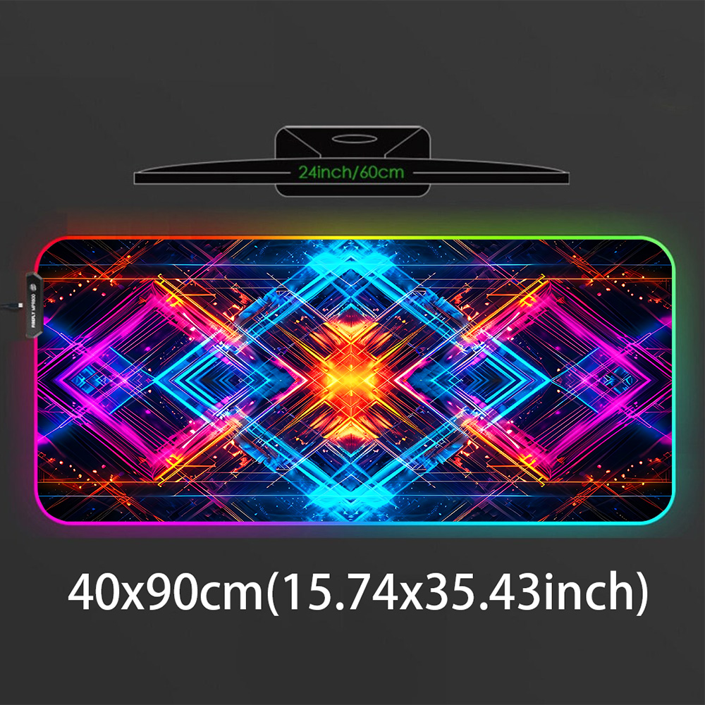 Neon Geometric Energy Matrix X - Gaming Accessories For Pc Setup recensie en prijs