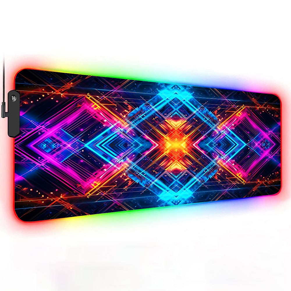 Neon Geometric Energy Matrix X - Gaming Accessories For Pc Setup recensie en prijs