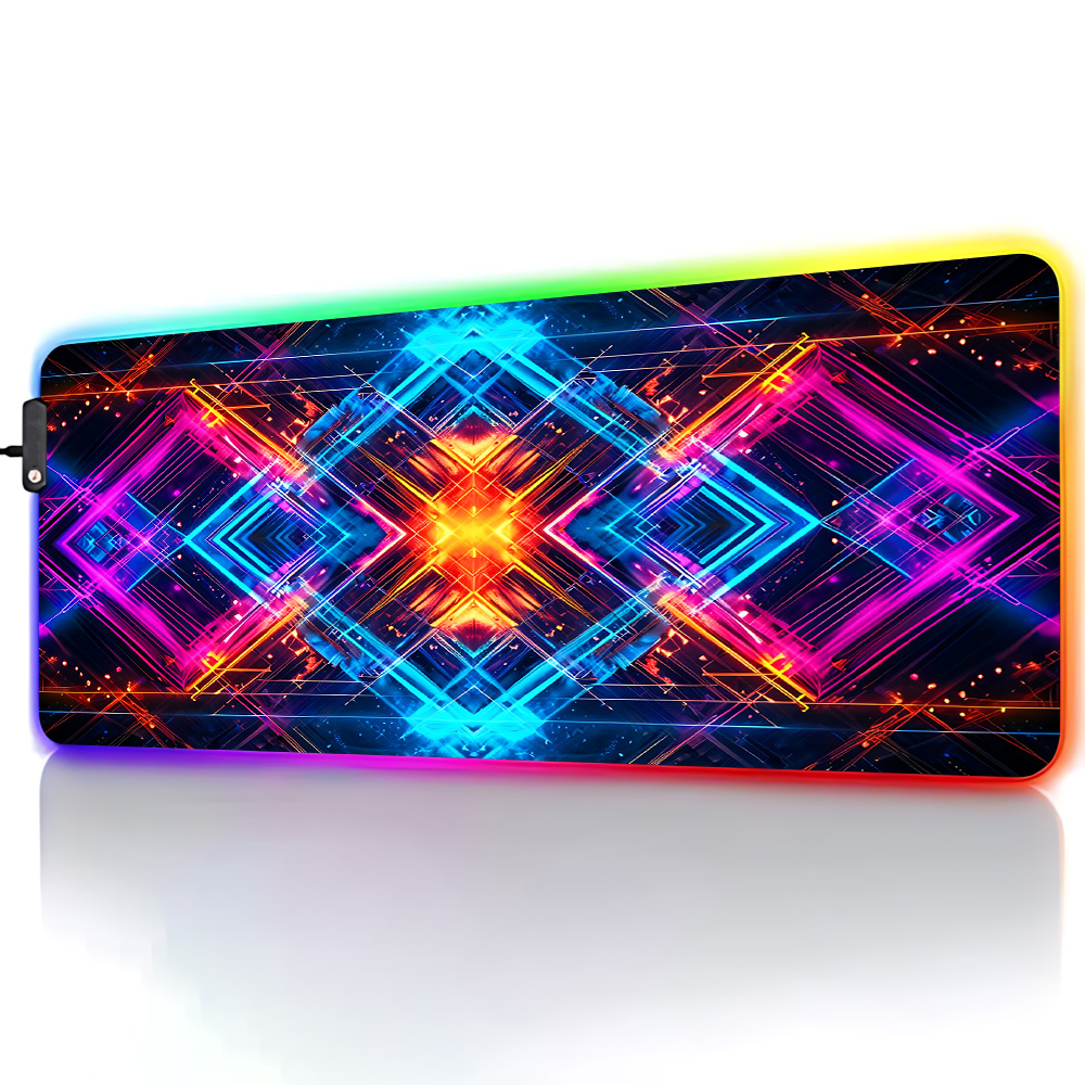 Neon Geometric Energy Matrix X - Gaming Accessories For Pc Setup recensie en prijs