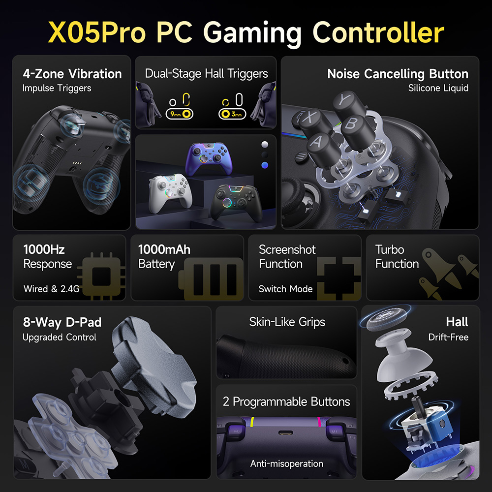 EasySMX X05Pro Charging Dock C - Gaming Accessories For Android recensie en prijs