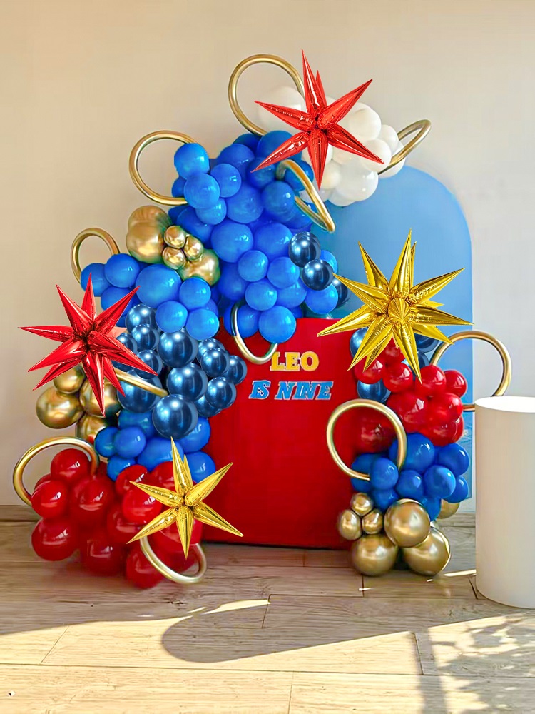 126pcs Kozee Red Blue Gold Bal - Gaming Accessories For Room recensie en prijs