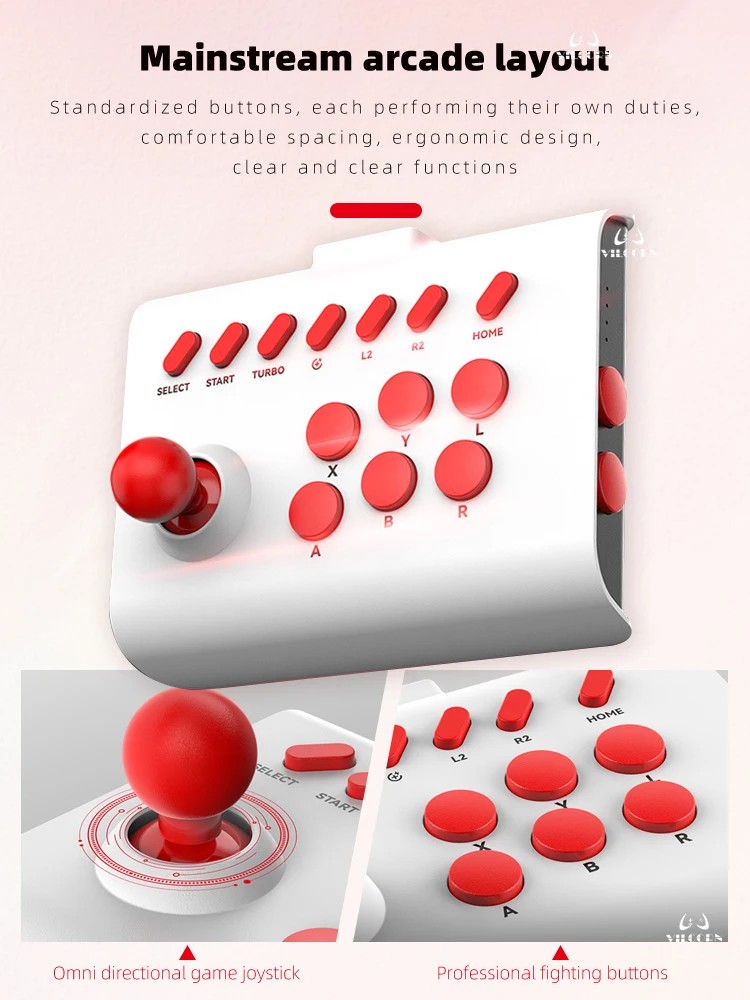 Arcade Joystick Wireless Gamin - Gaming Accessories For Android recensie en prijs