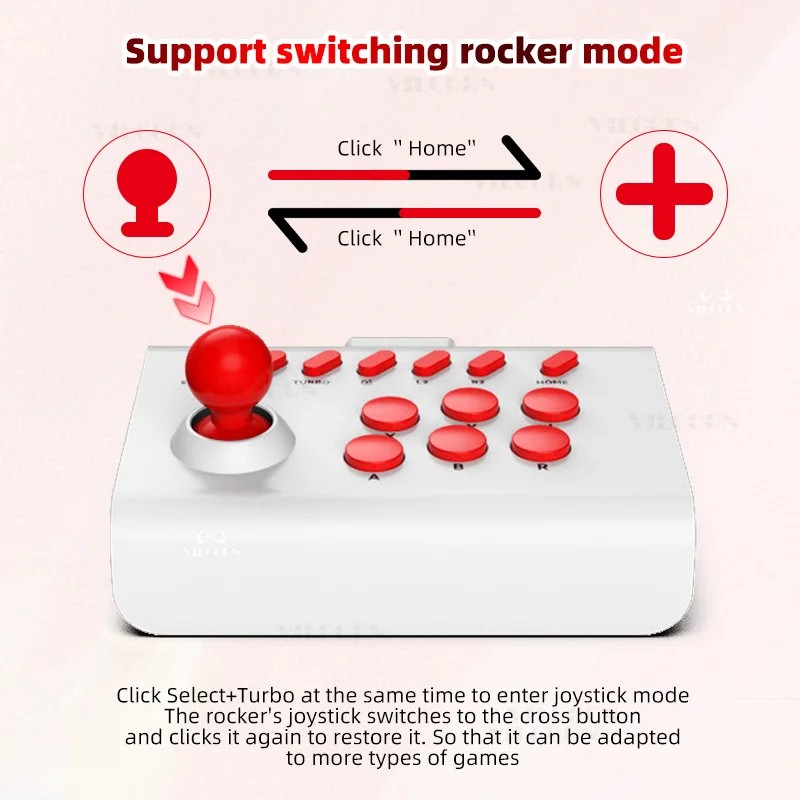 Arcade Joystick Wireless Gamin - Gaming Accessories For Android recensie en prijs