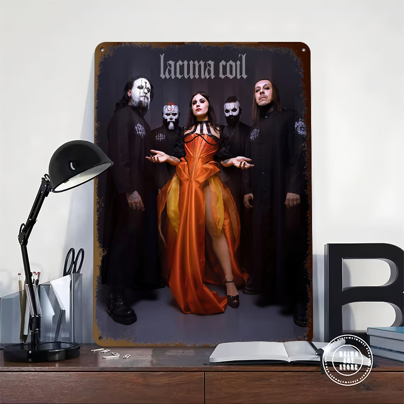 Lacuna Coil Band Portrait Tin  - Gaming Accessories Retro recensie en prijs