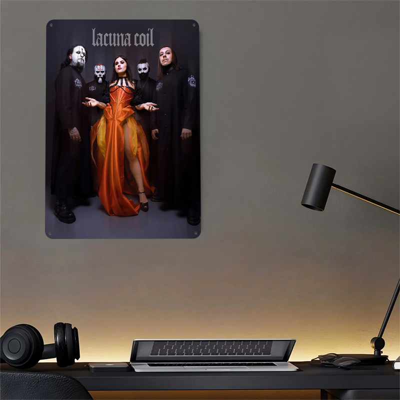 Lacuna Coil Band Portrait Tin  - Gaming Accessories Retro recensie en prijs