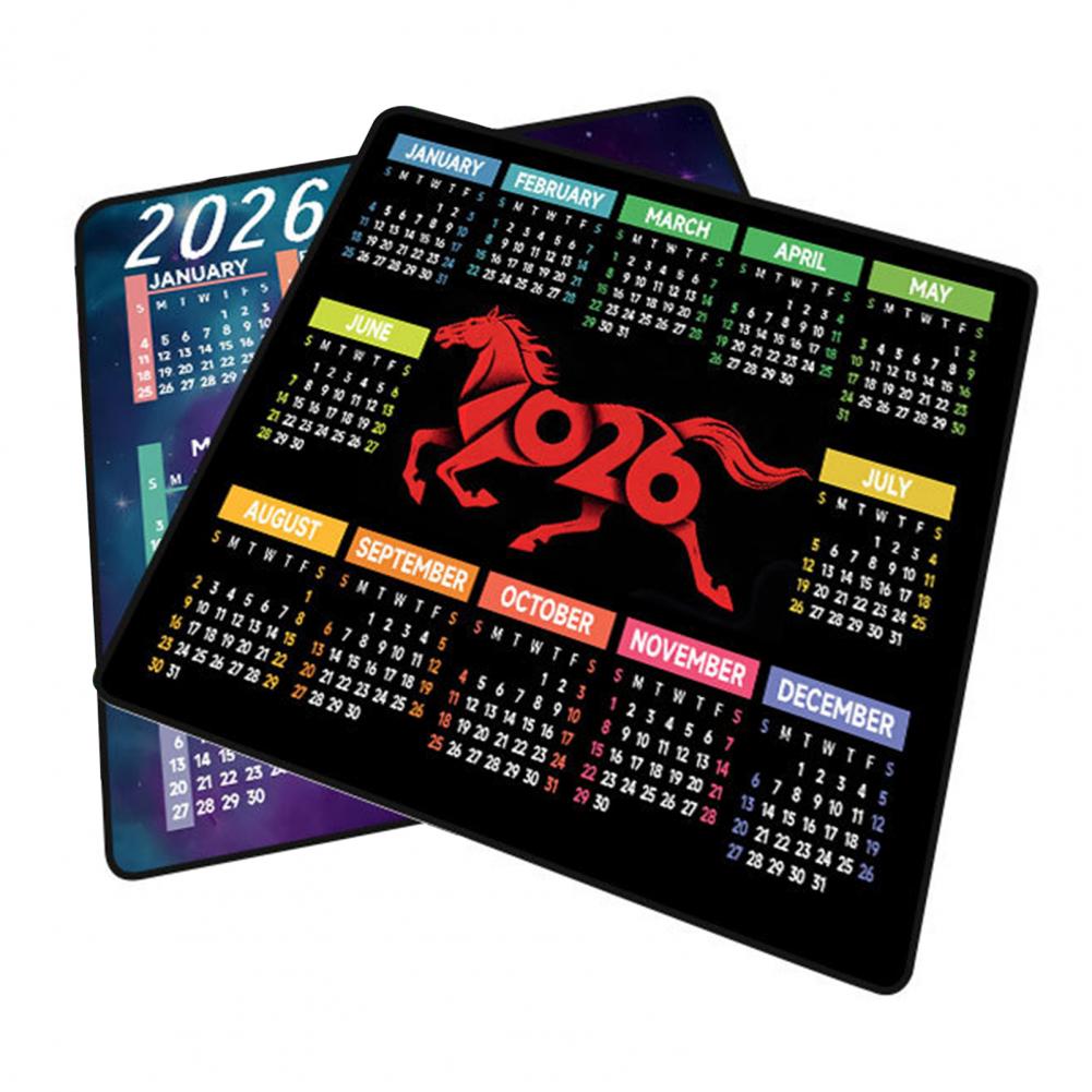 2026 Calendar Mouse Pad Waterp - Gaming Office Accessories recensie en prijs
