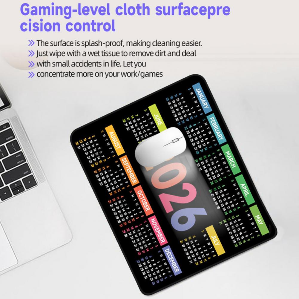 2026 Calendar Mouse Pad Waterp - Gaming Office Accessories recensie en prijs