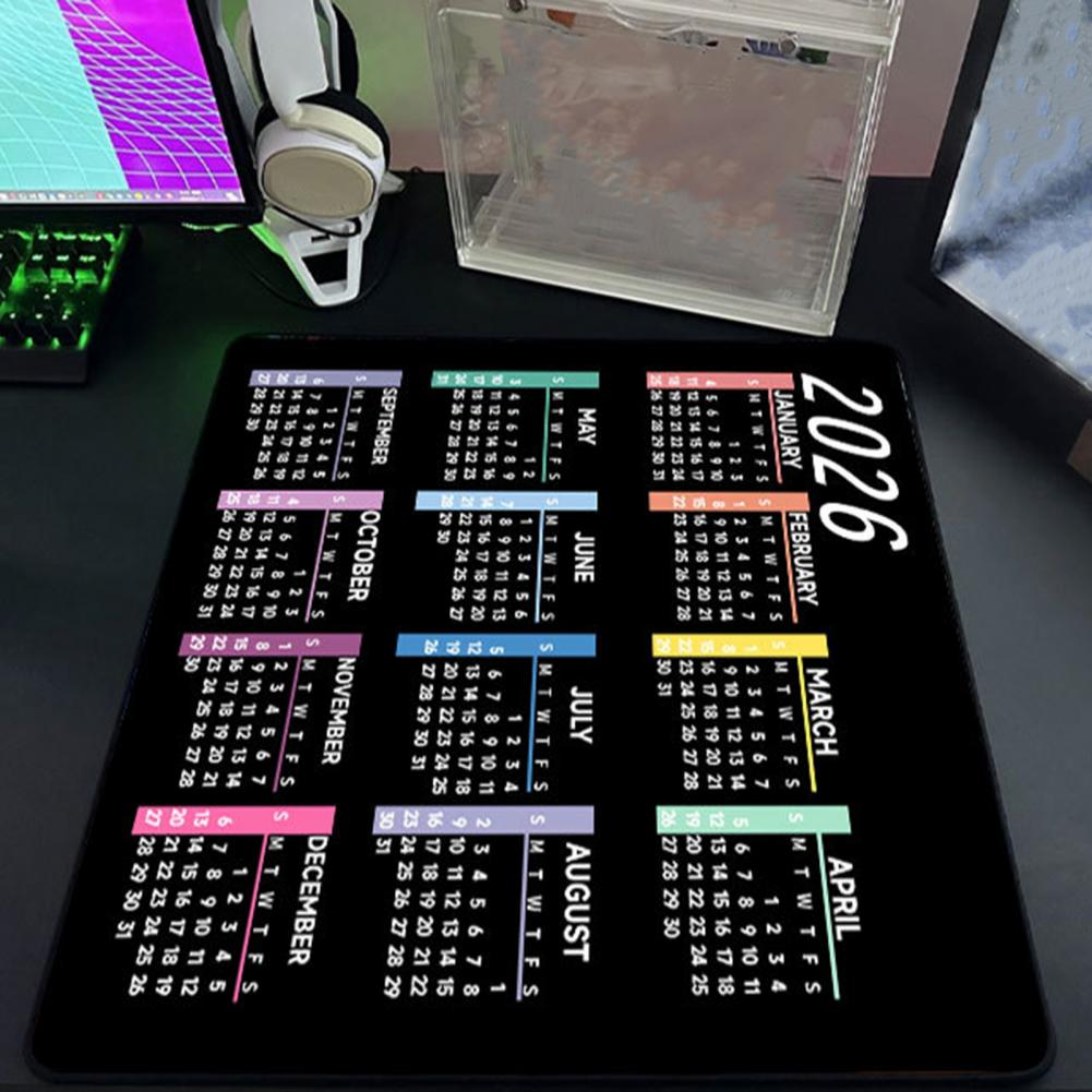 2026 Calendar Mouse Pad Waterp - Gaming Office Accessories recensie en prijs