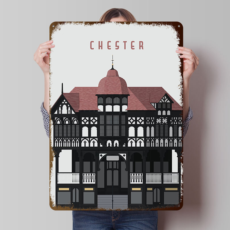 Chester Travel Printing Poster - Gaming Accessories Europe recensie en prijs
