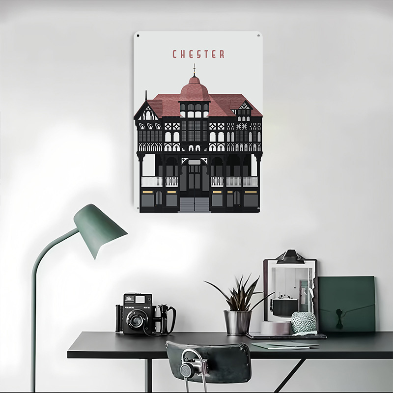 Chester Travel Printing Poster - Gaming Accessories Europe recensie en prijs