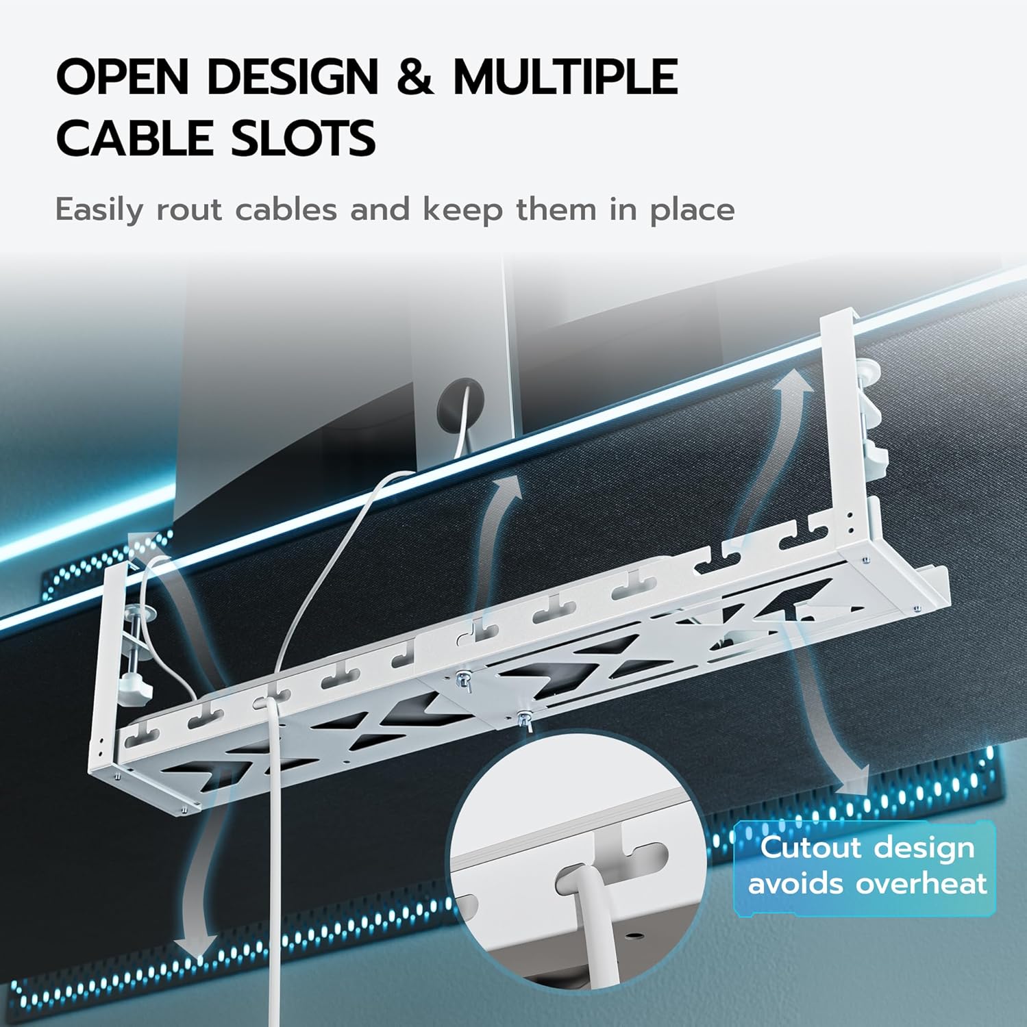Extendable Under Desk Cable Ma - Gaming Office Accessories recensie en prijs