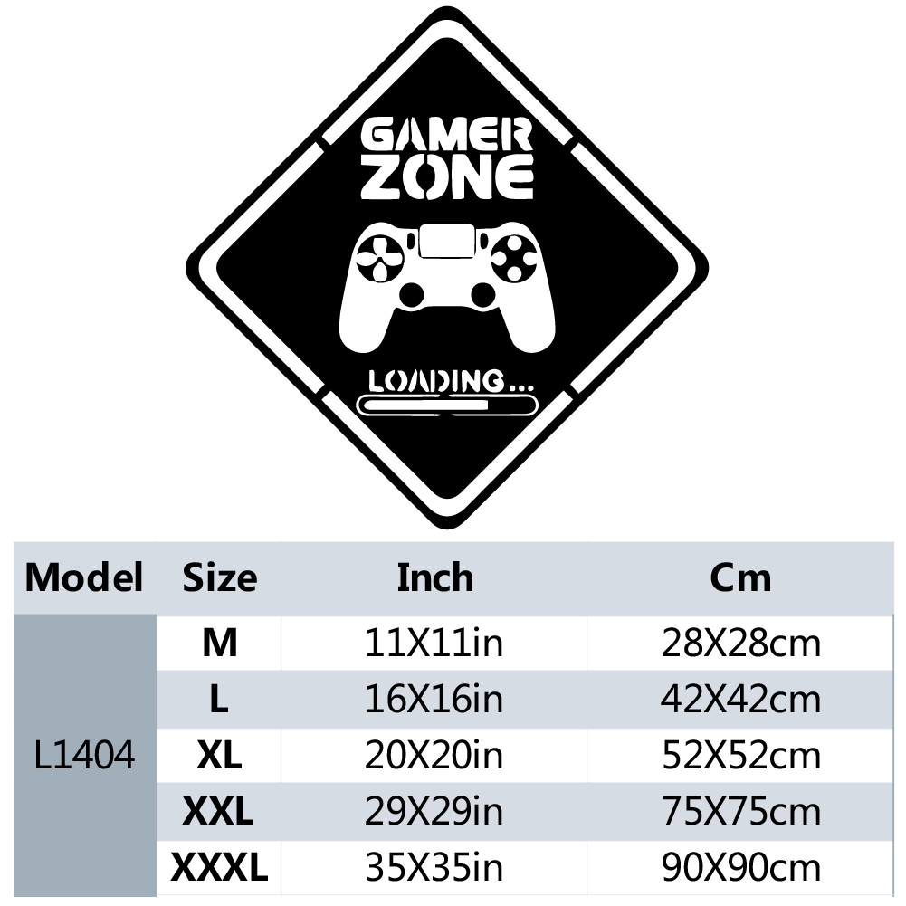 1pc Gamer Zone Door Decal Wall - Gaming Accessories For Room recensie en prijs
