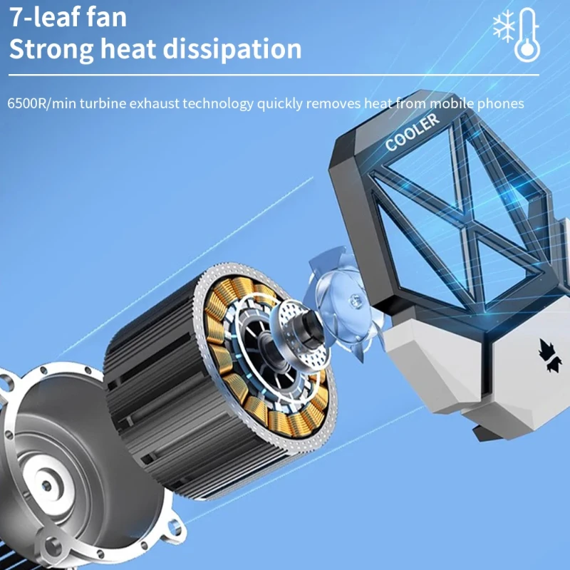 DY08 Mobile Phone Cooling Fan  - Gaming Accessories For Room recensie en prijs