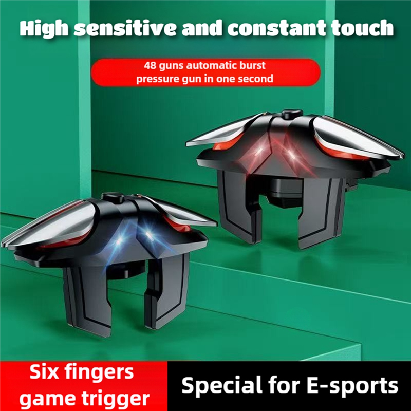 ABUO-Alloy 6 Finger Pulse Auto - Gaming Accessories For Free Fire recensie en prijs
