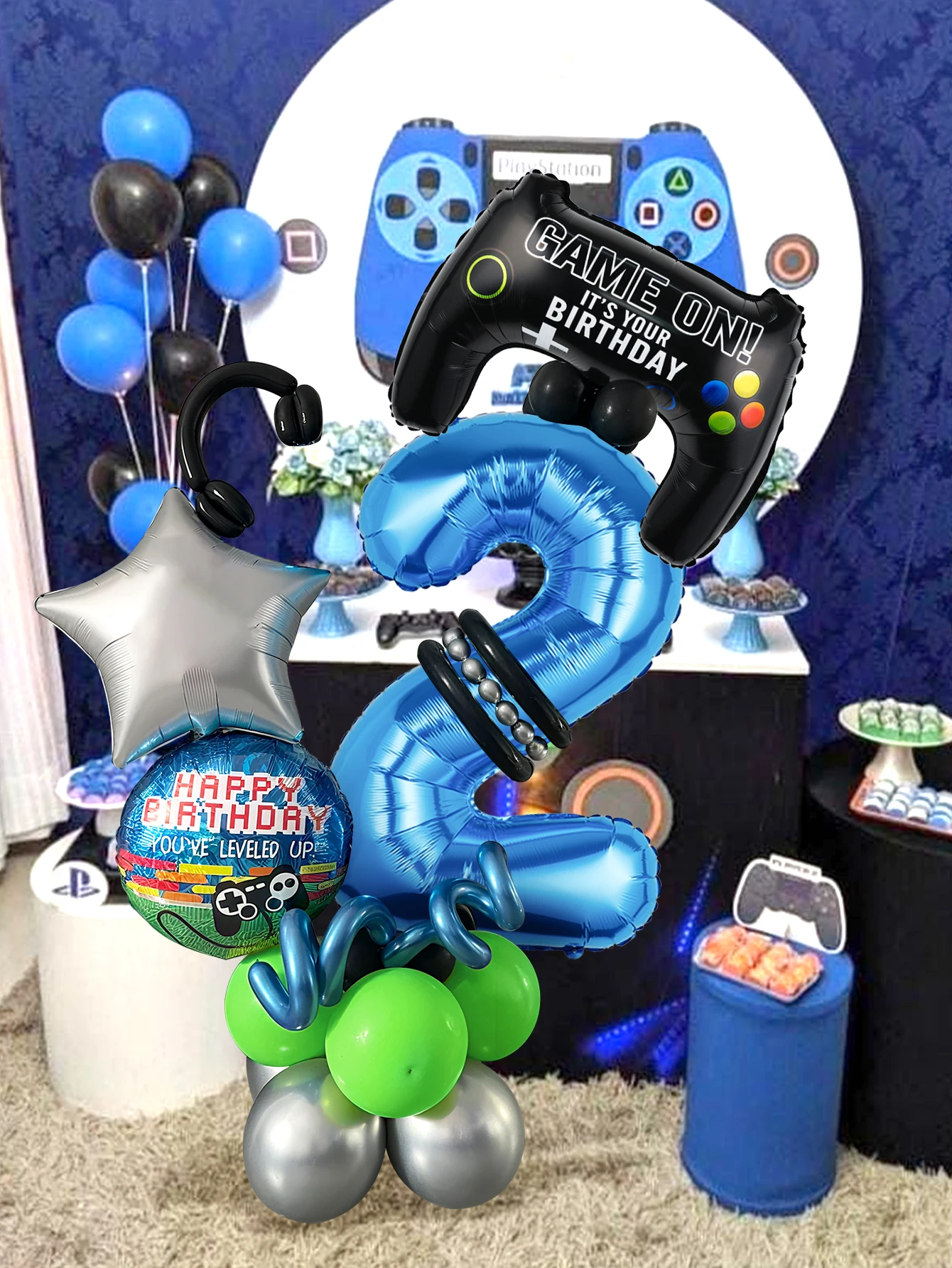 32PCS Game Theme Birthday Numb - Gaming Accessories For Room recensie en prijs