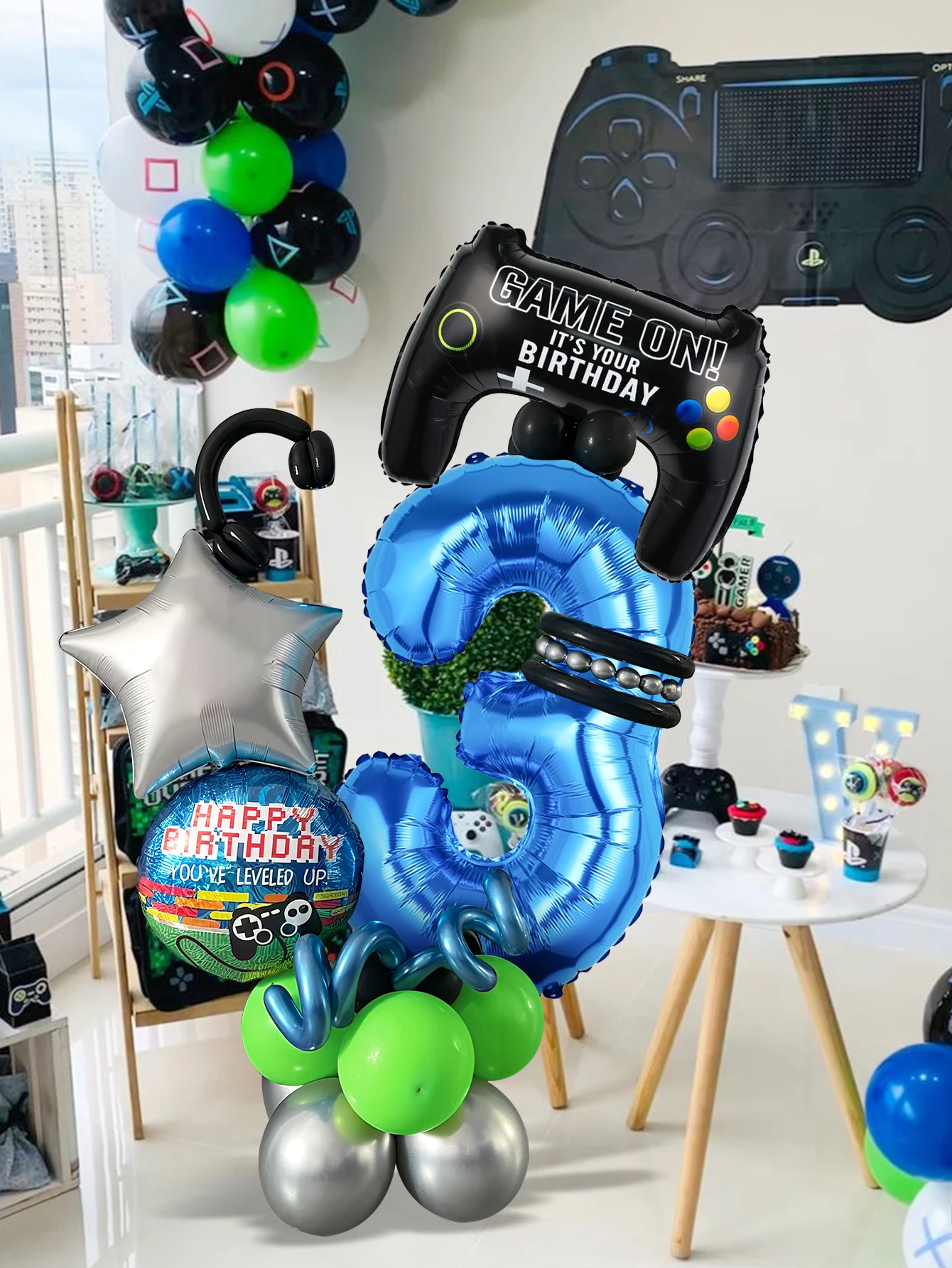 32PCS Game Theme Birthday Numb - Gaming Accessories For Room recensie en prijs