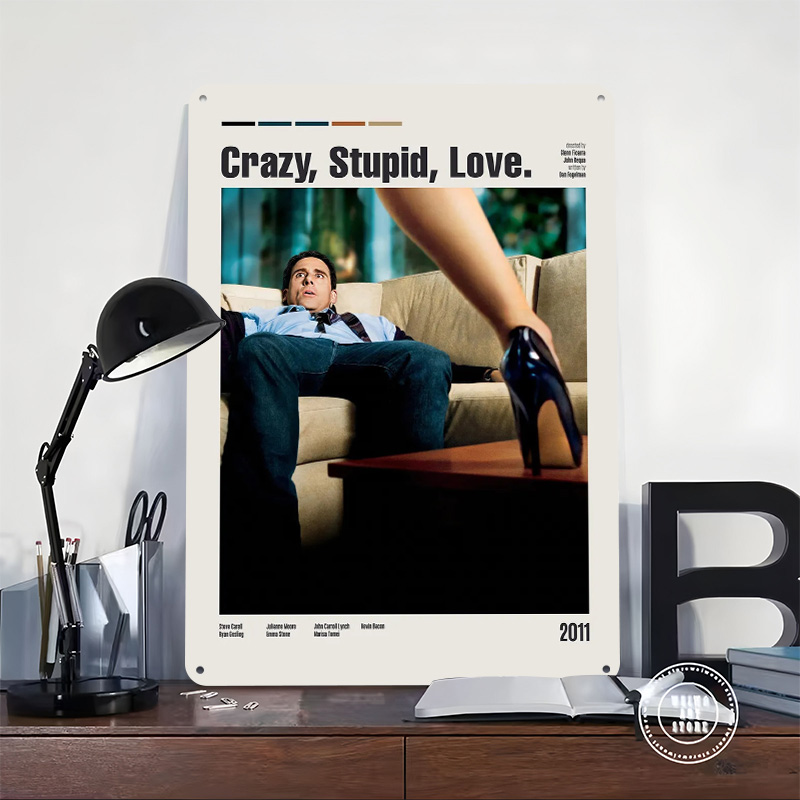 Crazy Vintage Metal Plate Stup - Gaming Accessories Europe recensie en prijs