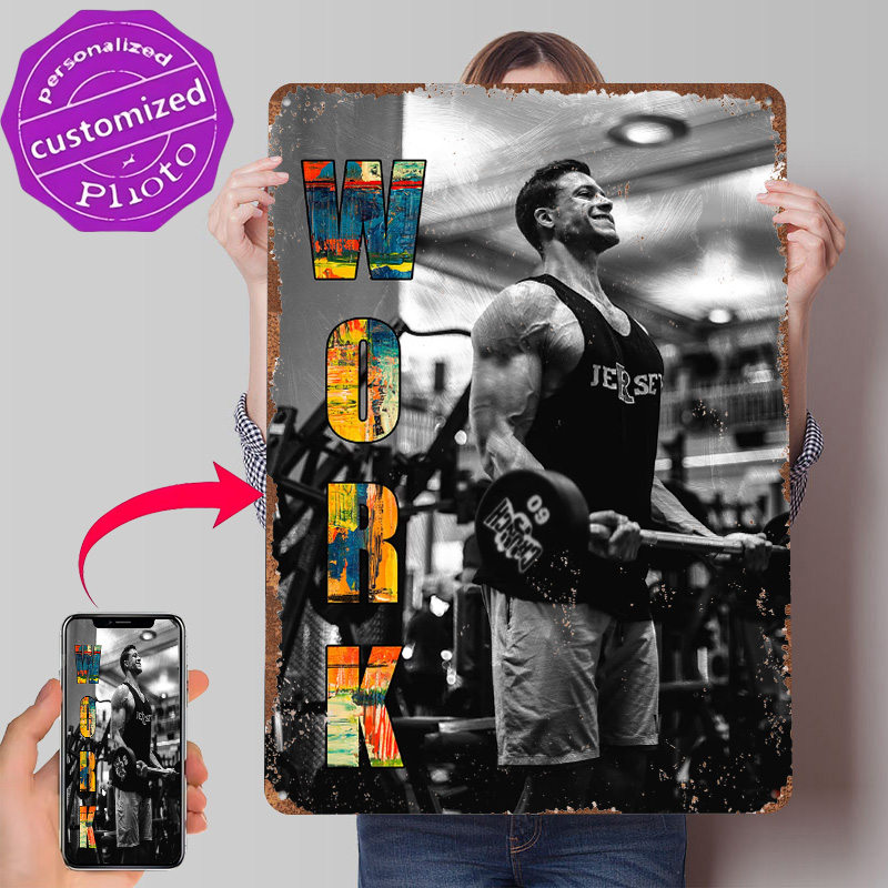 GYM Tin Poster Customized Wall - Gaming Accessories Europe recensie en prijs