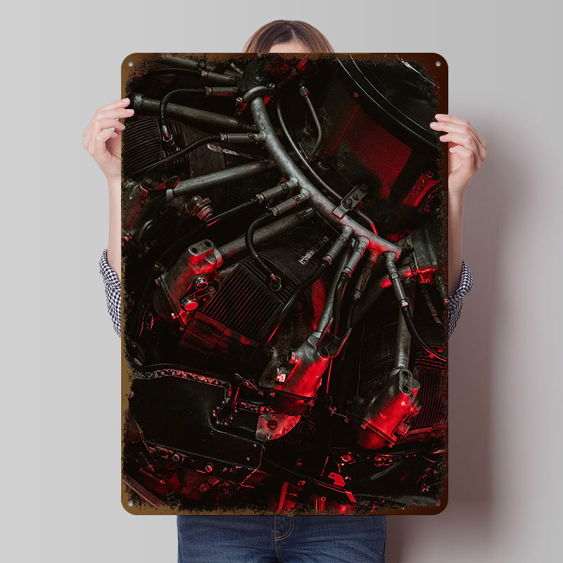 Star Motor Tinplate Poster Cus - Gaming Accessories Europe recensie en prijs