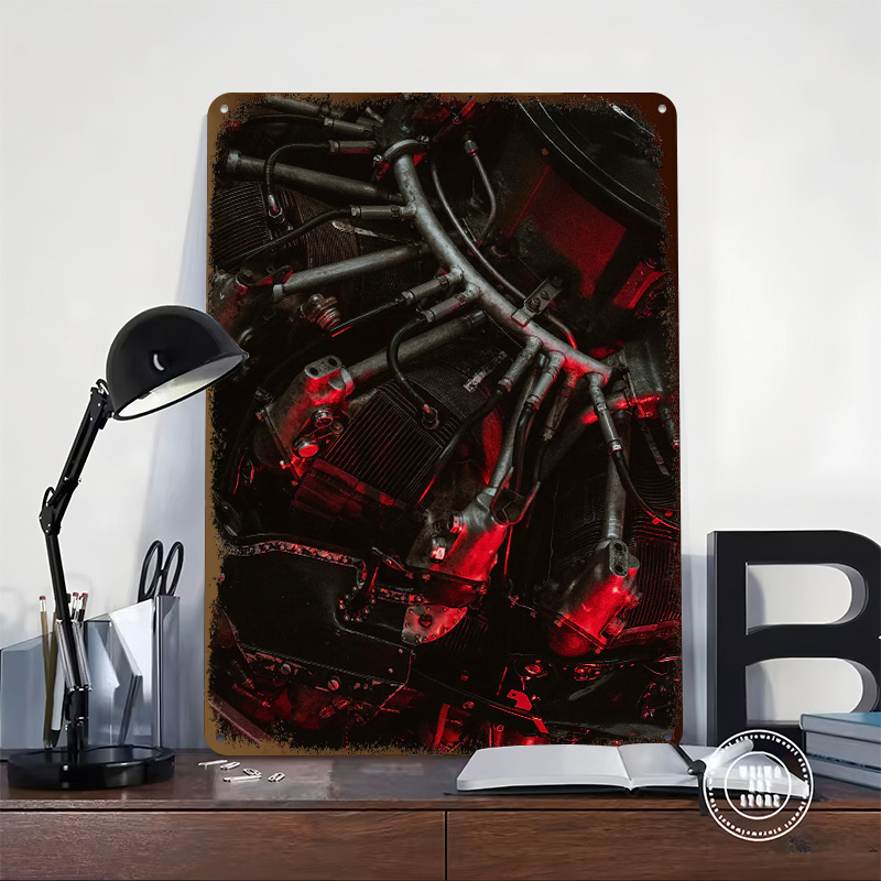 Star Motor Tinplate Poster Cus - Gaming Accessories Europe recensie en prijs